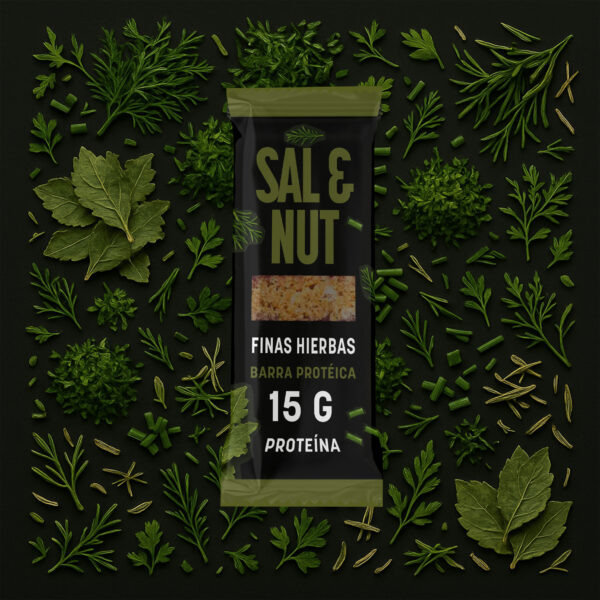 Barritas protécias - Gusto Finas Hierbas - Paquete de 6