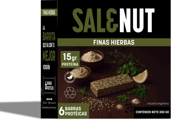 Barritas protécias - Gusto Finas Hierbas - Paquete de 6 - Imagen 6